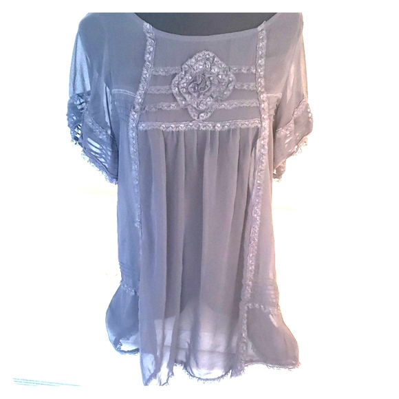 Mystree Dresses & Skirts - Romantic sheer dress S